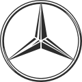 Logo der Marke Mercedes